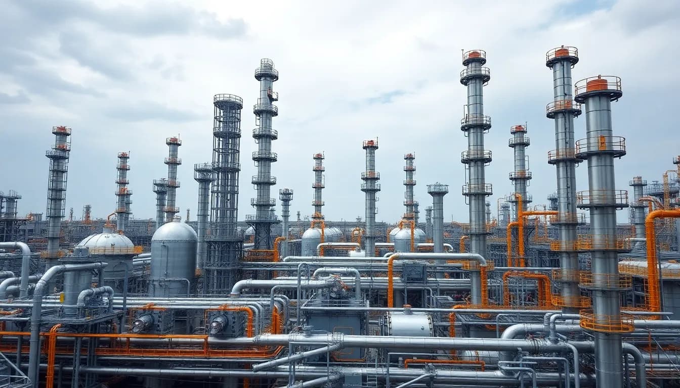 Industrial facility showcasing diverse commissioning expertise across multiple industries