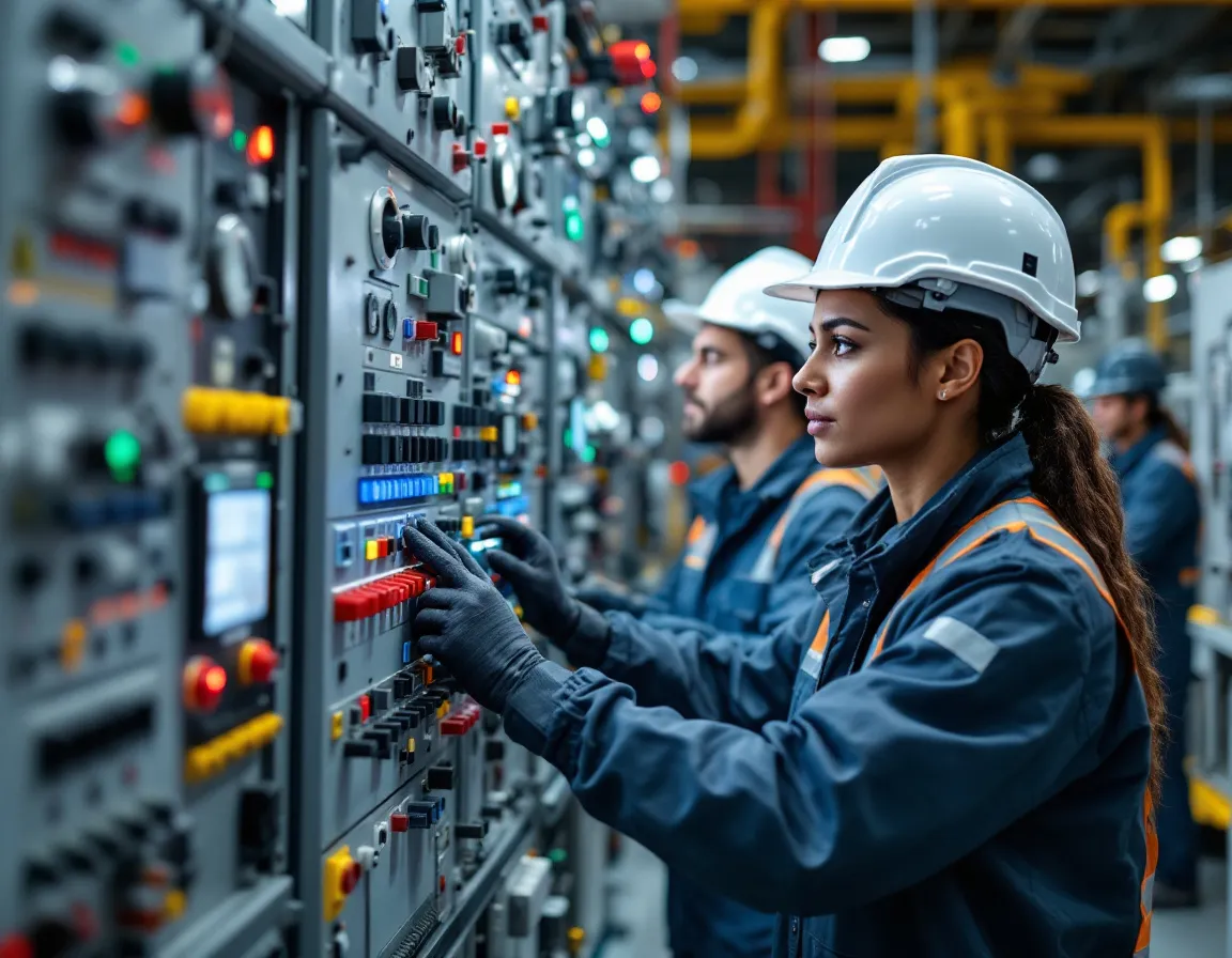 Alpha Wave commissioning professionals collaborating on site